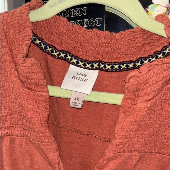 Women's Rust Top - Picture 3 of 4